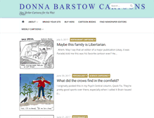 Tablet Screenshot of donnabarstow.com